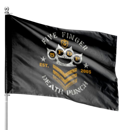 Five Finger Death Punch Unisex House Flag: Chevron