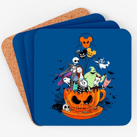 Nightmare Before Christmas Coasters, Disney Halloween Coasters