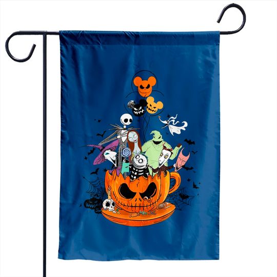 Nightmare Before Christmas Garden Flags, Disney Halloween Garden Flags