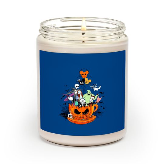 Nightmare Before Christmas Scented Candles, Disney Halloween Scented Candles