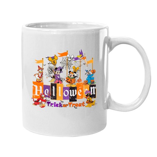 Vintage Disney Halloween Mugs