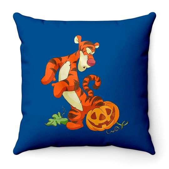 Tigger Disney Halloween Accidents Happen Tigger Unisex Gift Throw Pillows