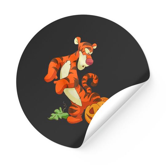 Tigger Disney Halloween Accidents Happen Tigger Unisex Gift Stickers