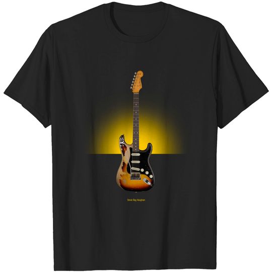 Discover Legendary Guitars - Stevie Ray Vaughan - Stevie Ray Vaughan - T-Shirt