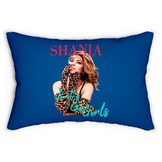 Shania Twain Vintage Lumbar Pillow