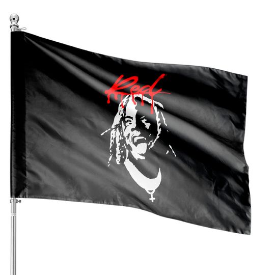 Playboi Carti Whole Lotta Red House Flags, Playboi Carti Merch