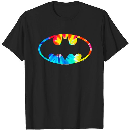 Batman Tie Dye Batman Logo Tank Top T-Shirts