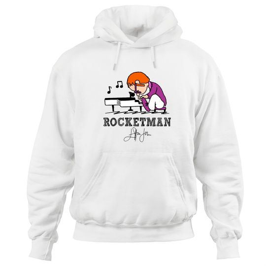 Rocket Man Elton john Hoodies, Elton John Farewell Tour Yellow Brick Road