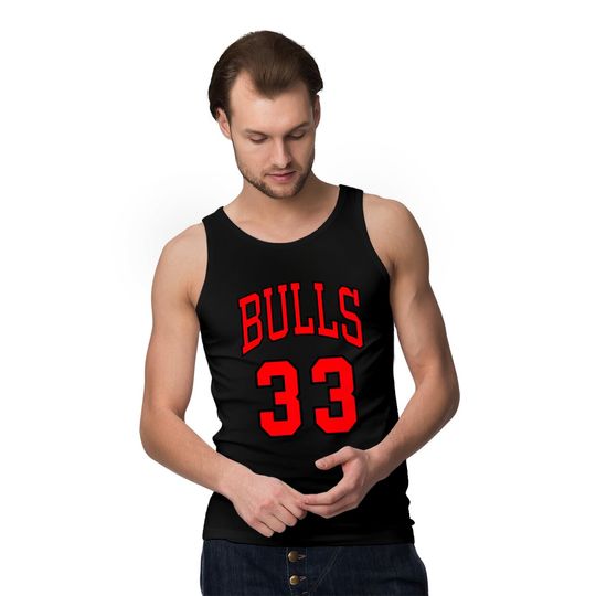 Scottie Pippen Jersey - Scottie Pippen Jersey - Tank Tops