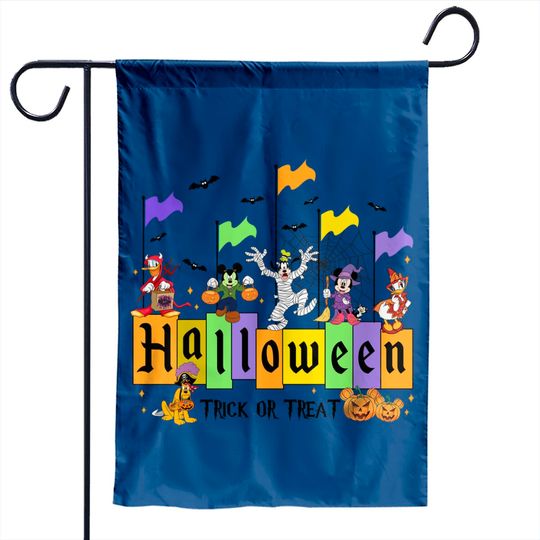 Disneyland Halloween Mickey Mouse Garden Flags