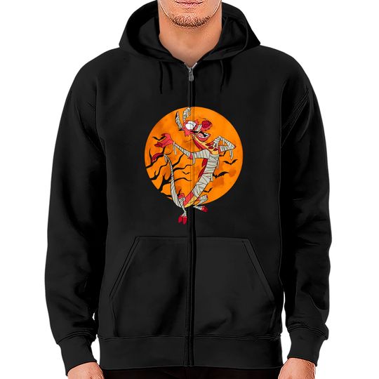 Disney Mulan Mushu Dragon Funny Mummy Mushu Zip Hoodies