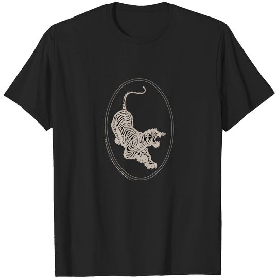 Jerry Garcia T-Shirt- Tiger Guitar