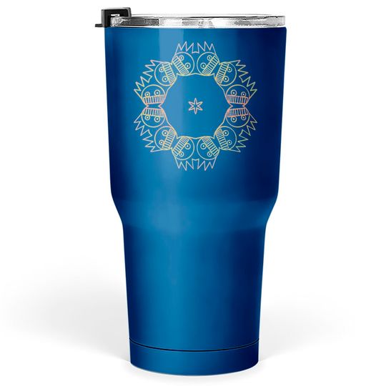Ween Boognish Mandala - Ween - Tumblers 30 oz