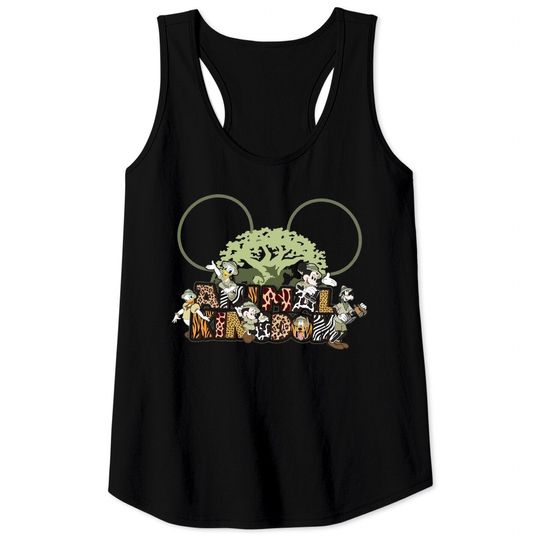 Disney Animal Kingdom Shirt, Mickey And Friends Animal Kingdom Tank Tops