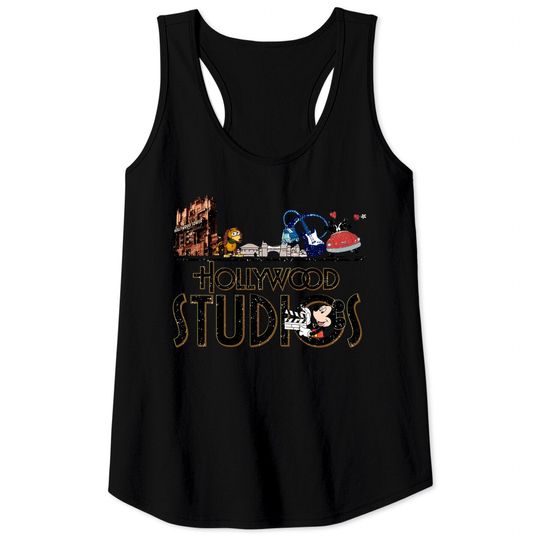Hollywood Studios Tank Tops, Disney Hollywood Tank Tops, Disney Universal Studios Tank Tops