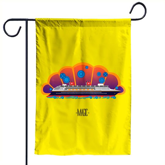 The Magic - Disney Cruise - Garden Flags
