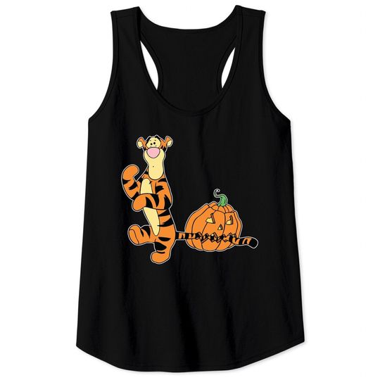 Tigger Halloween Shirt, Winnie the Pooh Shirt, Disney Characters, Tigger Tank Tops
