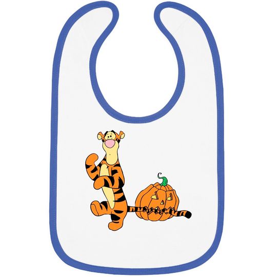 Tigger Halloween Bib, Winnie the Pooh Bib, Disney Characters, Tigger Bibs