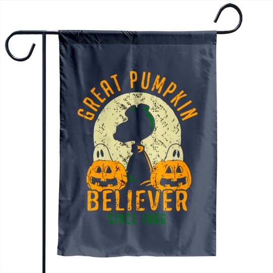 Great Pumpkin Believer Garden Flags