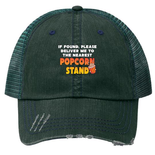 Discover Popcorn Stand - Disneyworld - Trucker Hats