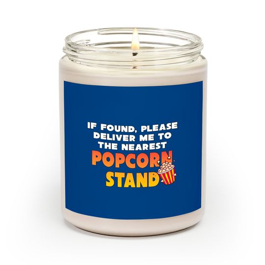 Popcorn Stand - Disneyworld - Scented Candles