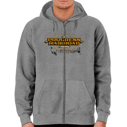 Discover Progress Railroad - Disney World - Zip Hoodies