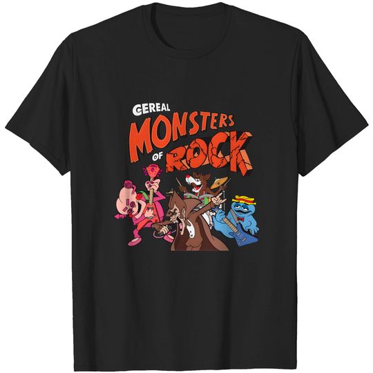 Cereal Monsters of Rock - Cereal Monsters - T-Shirt