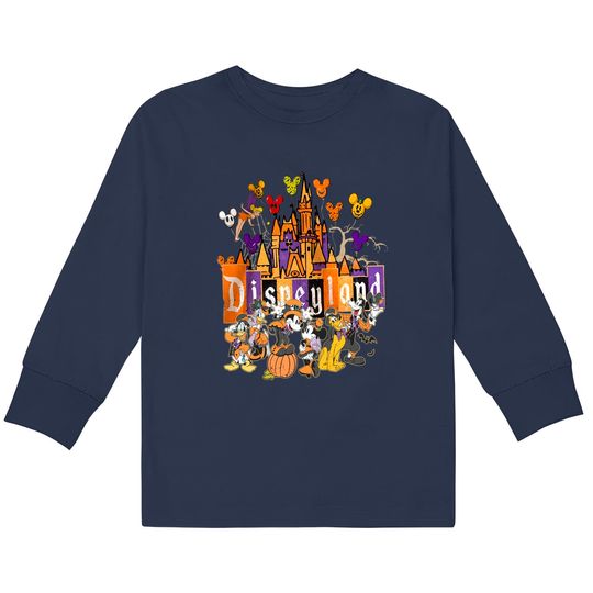 Disneyland Halloween Kids Long Sleeve T-Shirts
