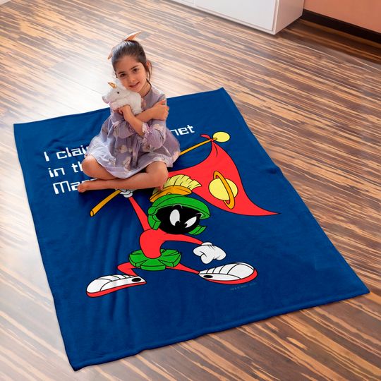 MARVIN THE MARTIAN™ Claiming Planet Baby Blankets