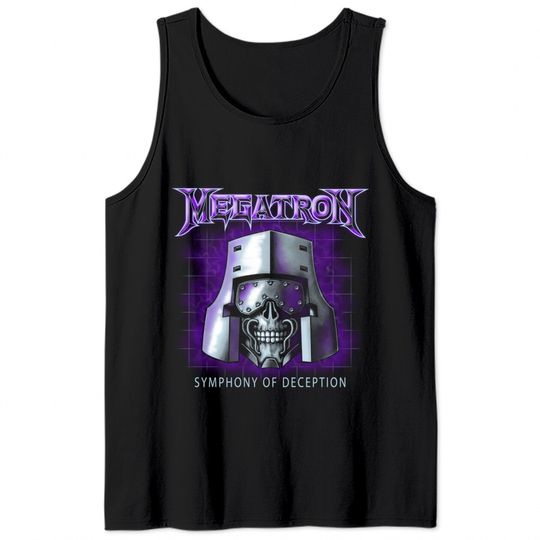 MEGATRON - SYMPHONY OF DECEPTION - Transformers Megatron - Tank Tops