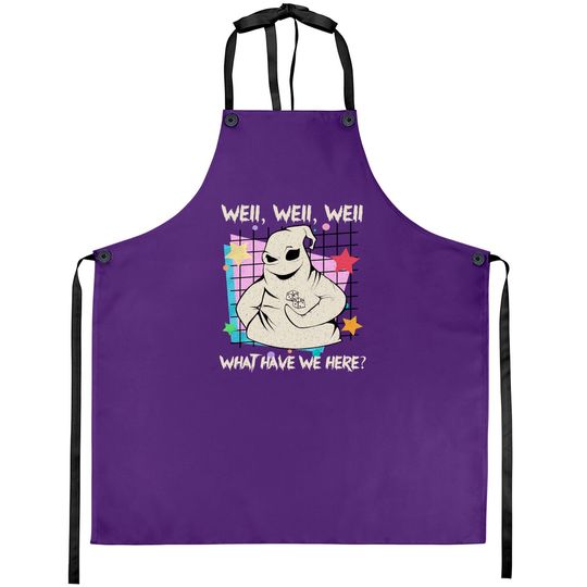 Retro 90s Oogie Boogie Well Well Well What Have We Here Vintage Disney Aprons