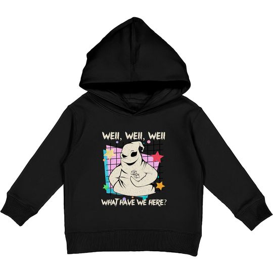 Retro 90s Oogie Boogie Well Well Well What Have We Here Vintage Disney Kids Pullover Hoodies