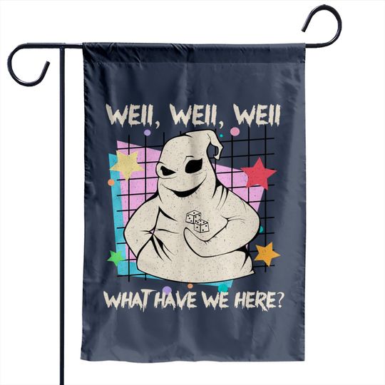 Retro 90s Oogie Boogie Well Well Well What Have We Here Vintage Disney Garden Flags