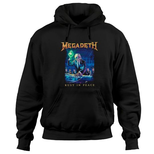 Megadeth Rust In Peace Tracklist Hoodies