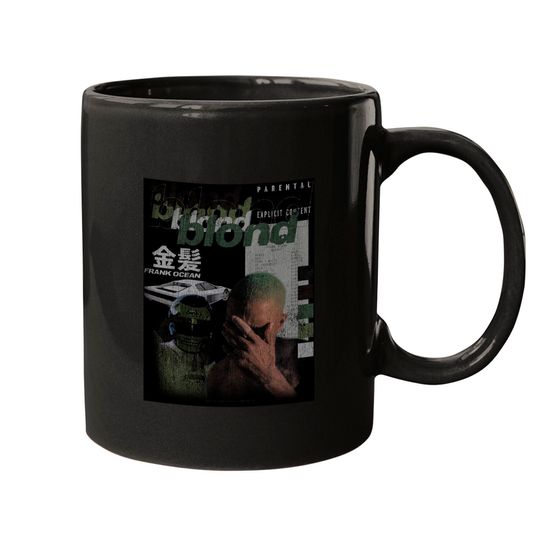 Frank Ocean Blond - Album Cover Vintage Graphic Mug, Vintage Frank Ocean