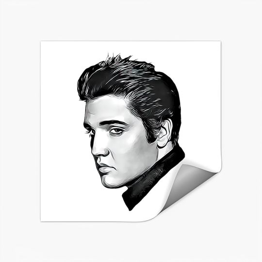 Elvis Sticker, Elvis Presley, Elvis Presley Stickers, Elvis Gift, Elvis Stickers, Elvis Presley Gift, Elvis