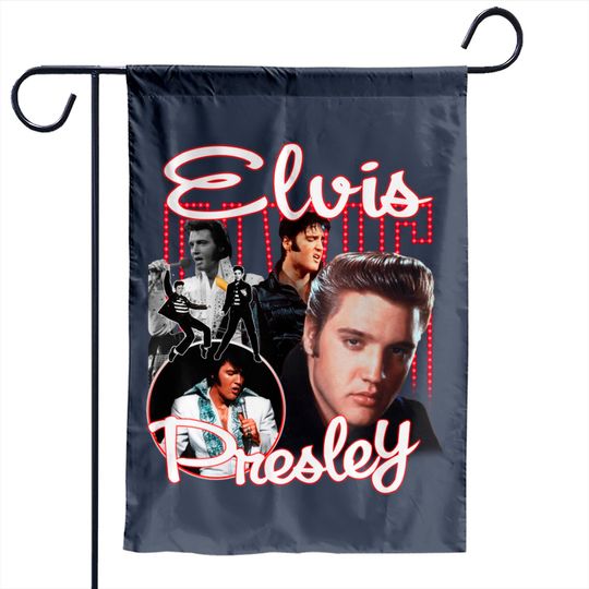 Elvis Presley Vintage Garden Flags,