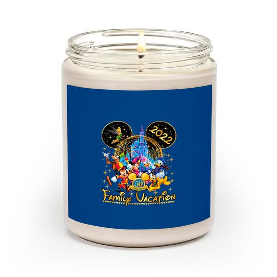 Disneyland Family Scented Candles 2022 Disneyworld Scented Candles Magic Family Vacation 2022