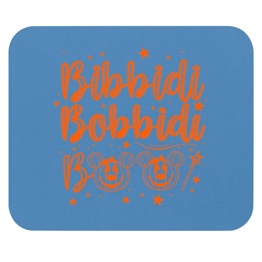 Bibbidi Bobbidi Boo Halloween Mouse Pads, Disney Halloween, Disney Trip Mouse Pads