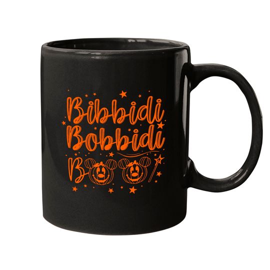 Bibbidi Bobbidi Boo Halloween Mugs, Disney Halloween, Disney Trip Mugs