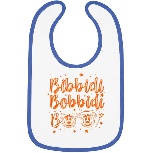 Bibbidi Bobbidi Boo Halloween Bibs, Disney Halloween, Disney Trip Bibs