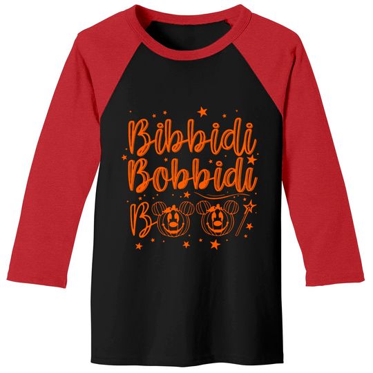 Bibbidi Bobbidi Boo Halloween Baseball Tees, Disney Halloween, Disney Trip Baseball Tees