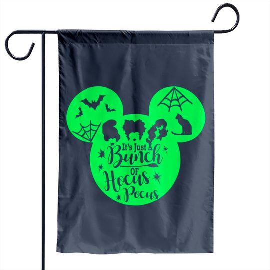 Disney Halloween Garden Flag Hocus Pocus Garden Flag Glow in dark Garden Flags