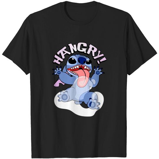 Hangry Stitch - Lilo And Stitch - T-Shirt
