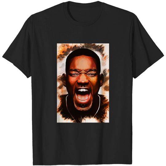 Will Smith - Caricature - Will Smith - T-Shirt