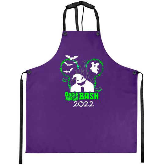Oogie Boogie Bash 2022 Aprons, Disneyland Halloween Aprons