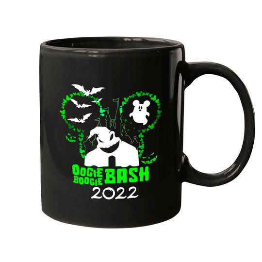 Oogie Boogie Bash 2022 Mugs, Disneyland Halloween Mugs