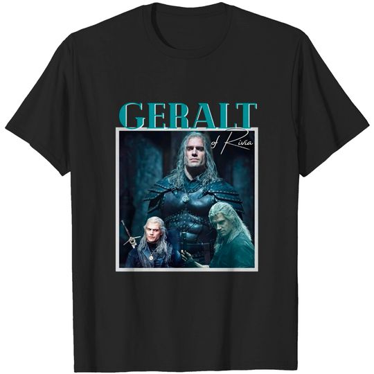 The Witcher Shirt, Geralt of Rivia Tshirt, Henry Cavill Gift, Witcher Gift, Henry Cavill Tee
