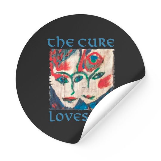 The Cure Stickers Lovesong The Cure Vintage Stickers English Rock Band