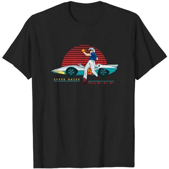 Speed Racer - Retro Japanese - Speed Racer - T-Shirt